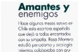 Amantes y enemigos
