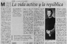 La Vida activa y la república La Vida activa y la república