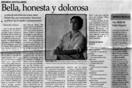 Bella, honesta y dolorosa Bella, honesta y dolorosa