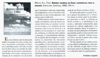 Agenda valórica en Chile : sugerencias para el diálogo