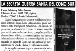 La secreta Guerra Santa del Cono Sur La secreta Guerra Santa del Cono Sur