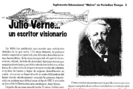 Julio Verne... un escritor visionario. Julio Verne... un escritor visionario.