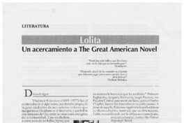 Un acercamiento a The Great American Novel Un acercamiento a The Great American Novel