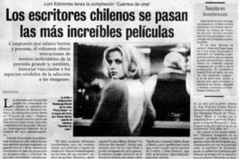Los escritores chilenos se pasan las más increíbles películas Los escritores chilenos se pasan las más increíbles películas