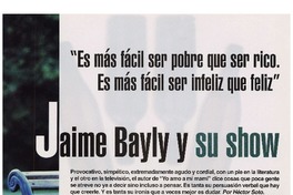Jaime Bayly y su show.