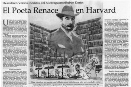 El poeta renace en Harvard El poeta renace en Harvard