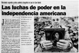 Las luchas de poder en la independencia americana Las luchas de poder en la independencia americana