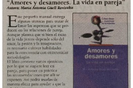 Amores y desamores. La vida en pareja