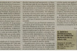 El Derecho Intervacional de los Derechos Humanos en el Siglo XXI El Derecho Intervacional de los Derechos Humanos en el Siglo XXI