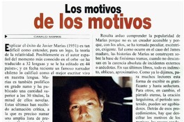 Los motivos de los motivos