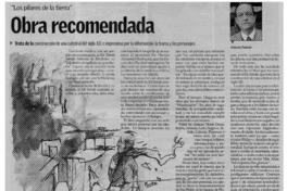 Obra recomendada Obra recomendada
