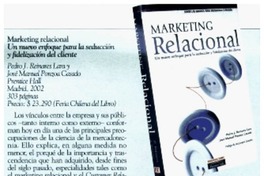 Marketing relacional Marketing relacional