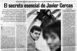 El Secreto esencial de Javier Cercas El Secreto esencial de Javier Cercas