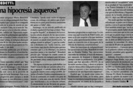 Una Hipocresía asquerosa". Una Hipocresía asquerosa".