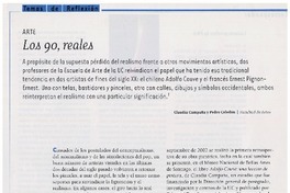 Los 90, reales
