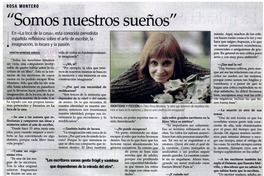 Somos nuestros sueños" Somos nuestros sueños"