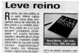 Leve reino Leve reino