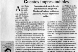 Cuentos imprescindibles Cuentos imprescindibles