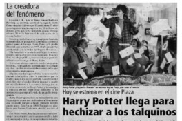 Harry Potter llega para hechizar a los talquinos Harry Potter llega para hechizar a los talquinos