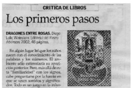 Los Primeros pasos Los Primeros pasos