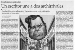 Un escritor une a dos archirrivales Un escritor une a dos archirrivales