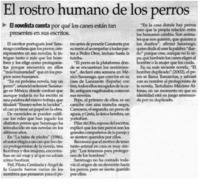 El rostro humano de los perros. El rostro humano de los perros.