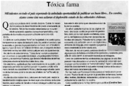 Tóxica fama Tóxica fama