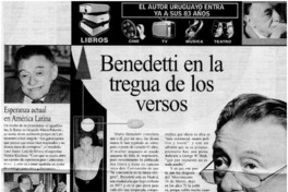 Benedetti en la tregua de los versos. Benedetti en la tregua de los versos.