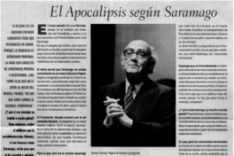 El apocalipsis según Saramago El apocalipsis según Saramago