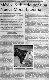 México seducido por una nueva moral literaria