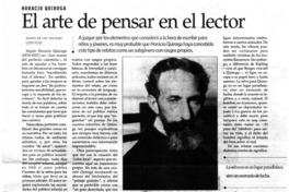El arte de pensar en el lector