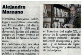 Alejandro Moreano. Alejandro Moreano.