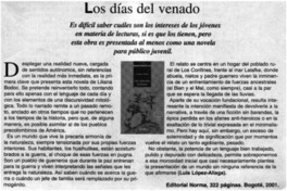Los días del venado Los días del venado
