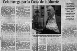 Cela navega por la Costa de la Muerte. Cela navega por la Costa de la Muerte.