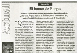El humor de Borges El humor de Borges