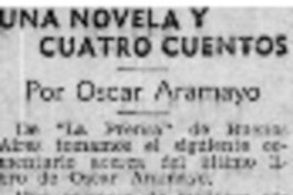 Una Novela y cuatro cuentos. Una Novela y cuatro cuentos.