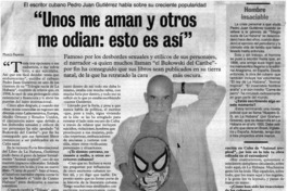 "Unos me aman y otros me odian : esto es así" "Unos me aman y otros me odian : esto es así"