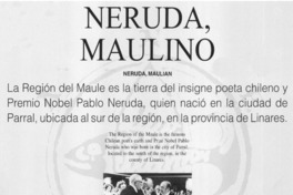 Neruda, maulino : Neruda, maulian.