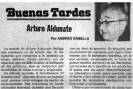 Arturo Aldunate Arturo Aldunate