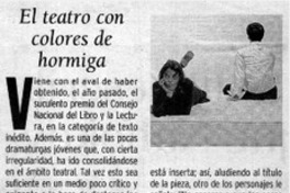 El teatro con colores de hormiga
