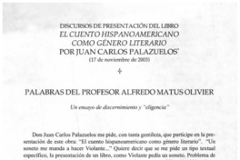 El cuento hispanoamericano como género literario por Juan Carlos Palazuelos El cuento hispanoamericano como género literario por Juan Carlos Palazuelos