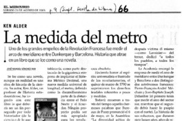 La medida del metro
