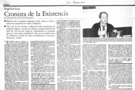 Cronista de la existencia Cronista de la existencia