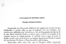 La iliada en Buenos Aires. La iliada en Buenos Aires.