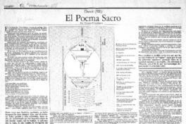 El poema sacro El poema sacro
