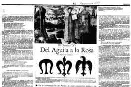 Del águila a la rosa Del águila a la rosa