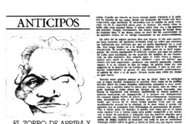 El zorro de arriba y el zorro de abajo. El zorro de arriba y el zorro de abajo.