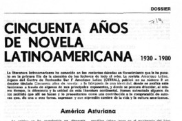 Cincuenta años de novela latinoamericana Cincuenta años de novela latinoamericana