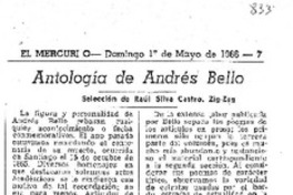 Antología de Andrés Bello. Antología de Andrés Bello.