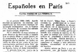 Españoles en París Españoles en París